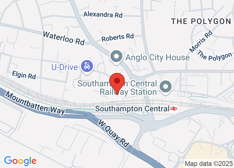 Map showing location of Immersive Dance Company