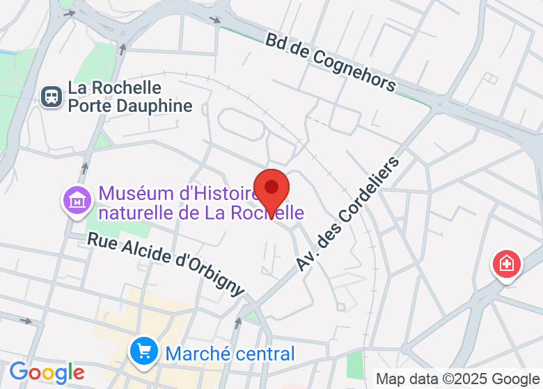 Carte indiquant le lieu de l'événement