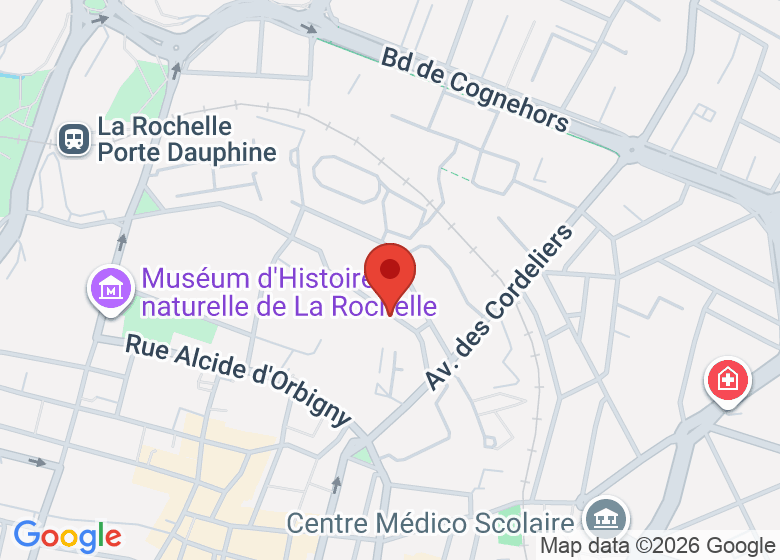 Carte indiquant le lieu de l'événement