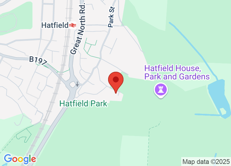 Map showing location of The Oak House Studio & Therapies
