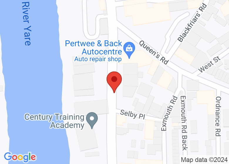 Map showing location of Kings Centre