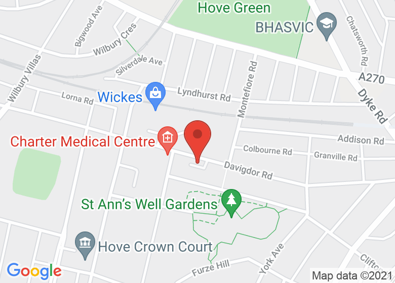 Map showing location of Open Space Studios