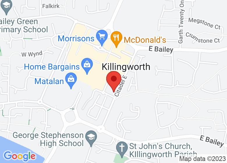 Map showing location of White Swan Centre