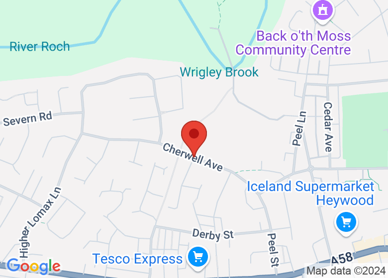 Map showing location of The Teepee