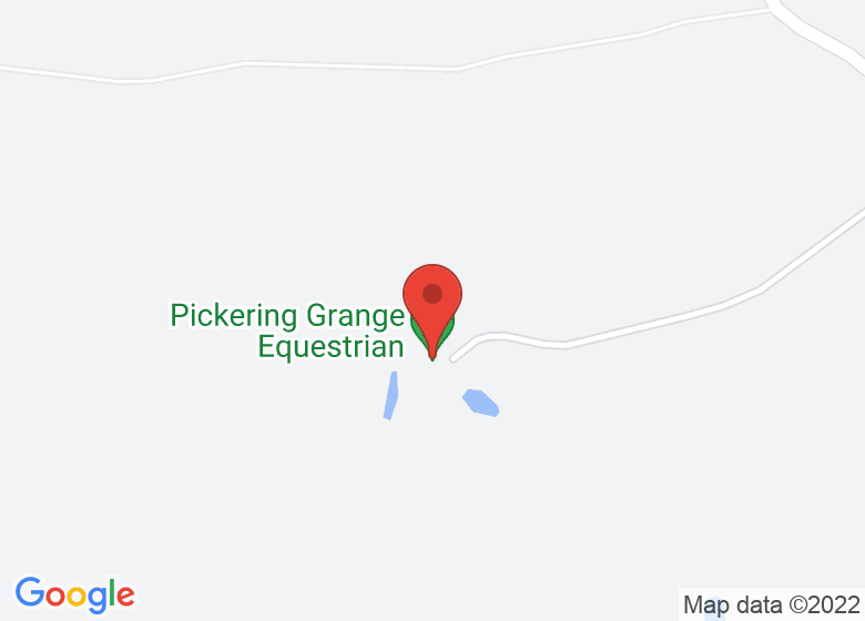 Map showing location of Pickering Grange Equestrian