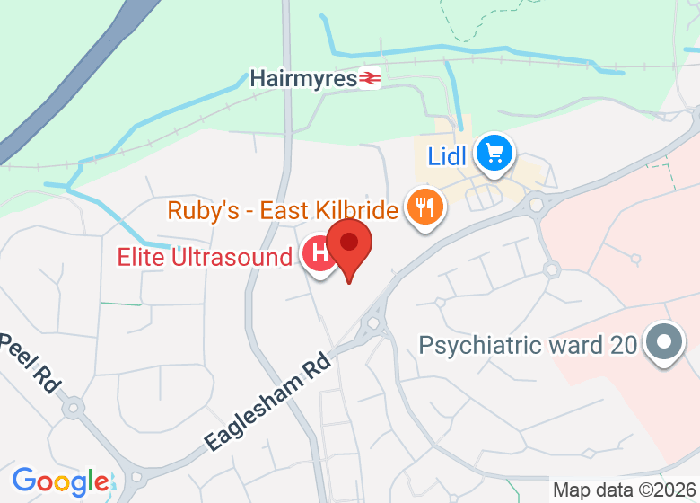 Map showing location of Grace Health and Fitness