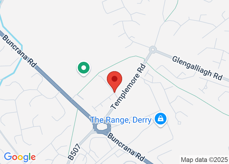 Map showing event location