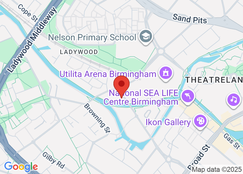 Map showing location of The Distillery