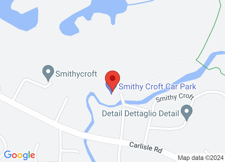 Map showing location of Smithycroft