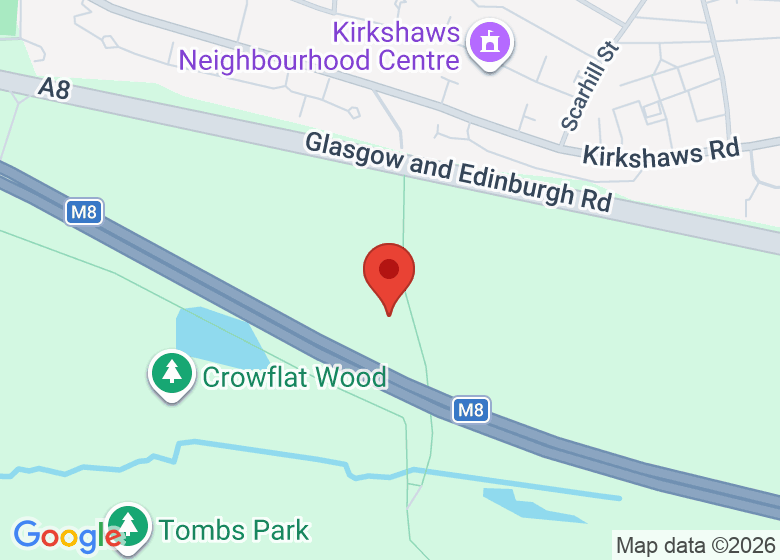 Map showing location of Viewpark Conservation Group**