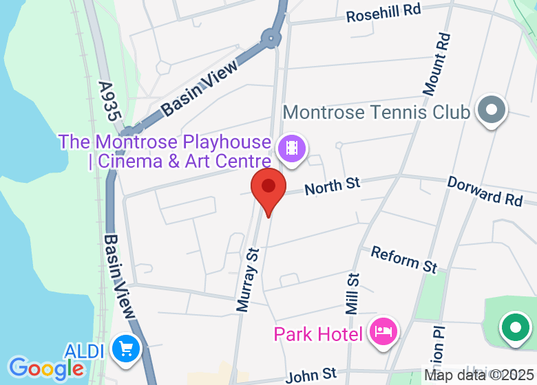 Map showing event location