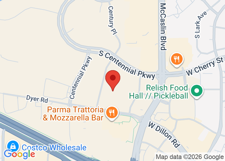 Map showing location of Formerly Lowes