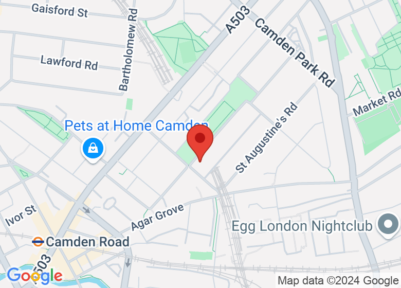 Map showing location of London Irish Centre
