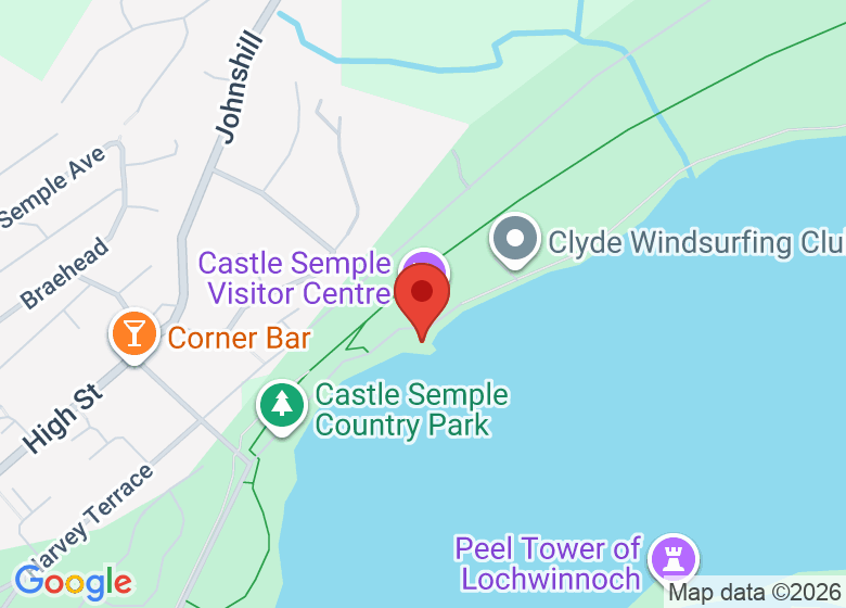 Map showing location of The Wee Wild Sauna