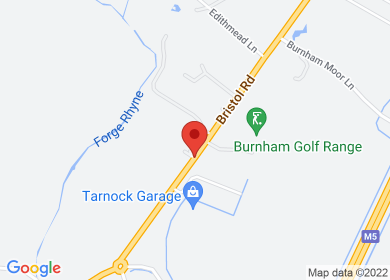 Map showing location of Oaktree Park