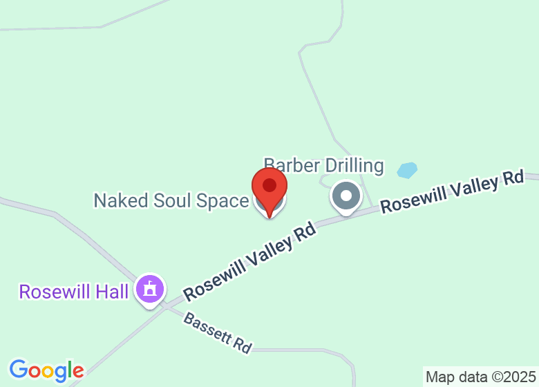 Map showing location of Naked Soul Space