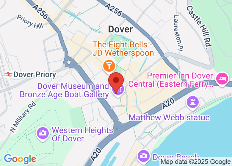 Map showing location of Toddlerville