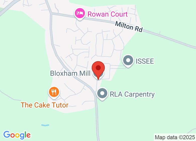 Map showing location of Bloxham Mill